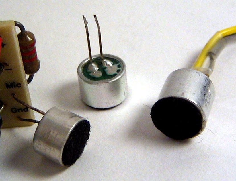 komponen mic condenser